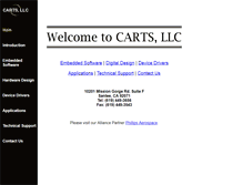 Tablet Screenshot of carts.com